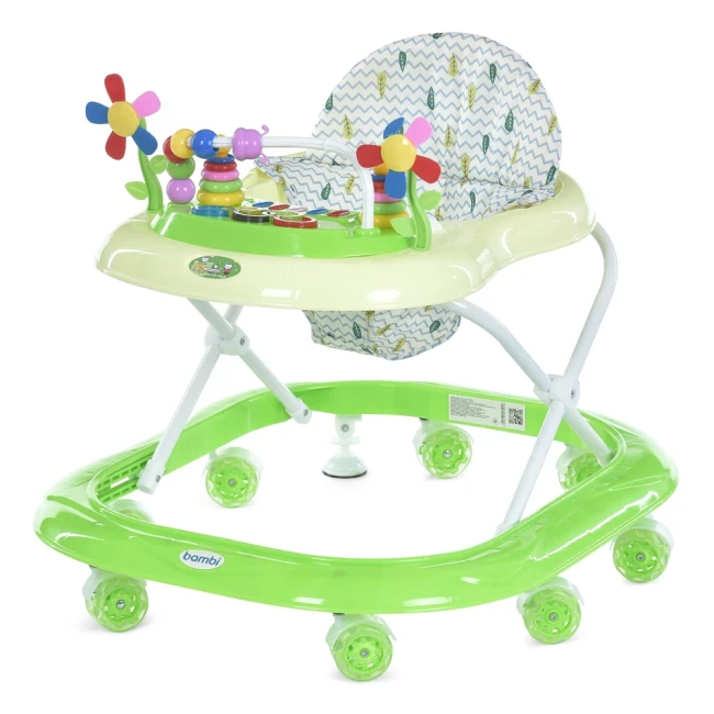Ходунки дитячі Bambi M 3619 6 кольорів (ігрова панель, музика, світло) Ходунки дитячі Bambi M 3619 6 кольорів (ігрова панель, музика, світло)