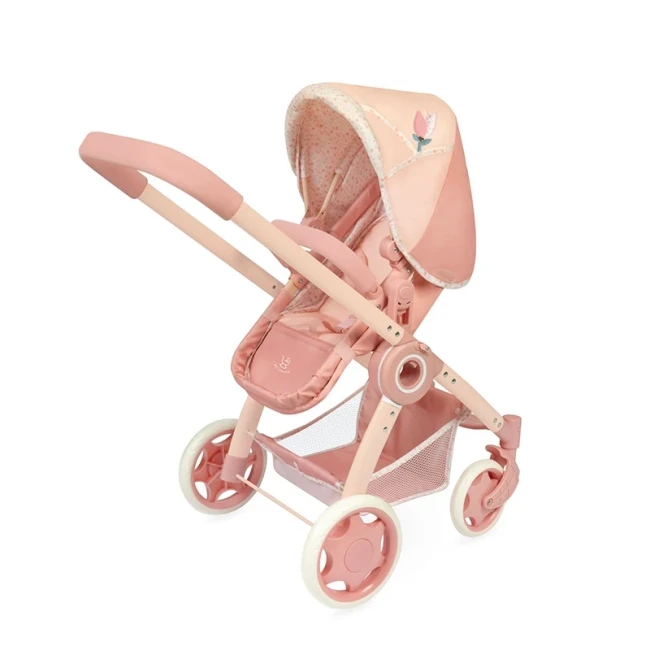 Коляска для кукол DeCuevas 80574 Tulipe 3в1 (трансформер, люлька-переноска, корзинка, сумка) Коляска для кукол DeCuevas 80574 Tulipe 3в1 (трансформер, люлька-переноска, корзинка, сумка)