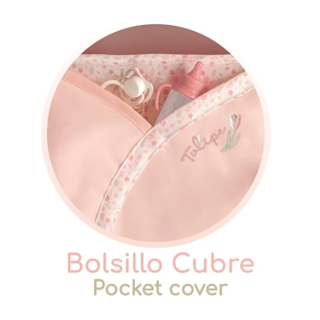 Коляска для кукол DeCuevas 80574 Tulipe 3в1 (трансформер, люлька-переноска, корзинка, сумка) Коляска для кукол DeCuevas 80574 Tulipe 3в1 (трансформер, люлька-переноска, корзинка, сумка)