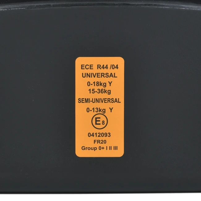 Автокресло El Camino ME 1045 EVOLUTION 2 360⁰  Melange Black, Isofix+Top Tether, от рождения до 36 кг