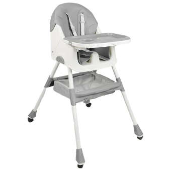 Стульчик для кормления Toti TL-51609 2в1 (съемный столик, корзинка, чехол, 4 колеса)