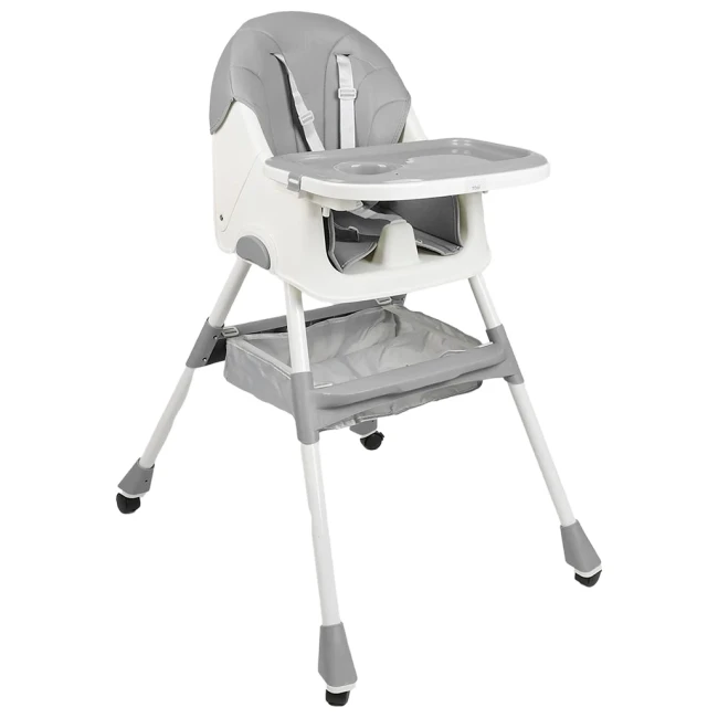 Стульчик для кормления Toti TL-51609 2в1 (съемный столик, корзинка, чехол, 4 колеса)