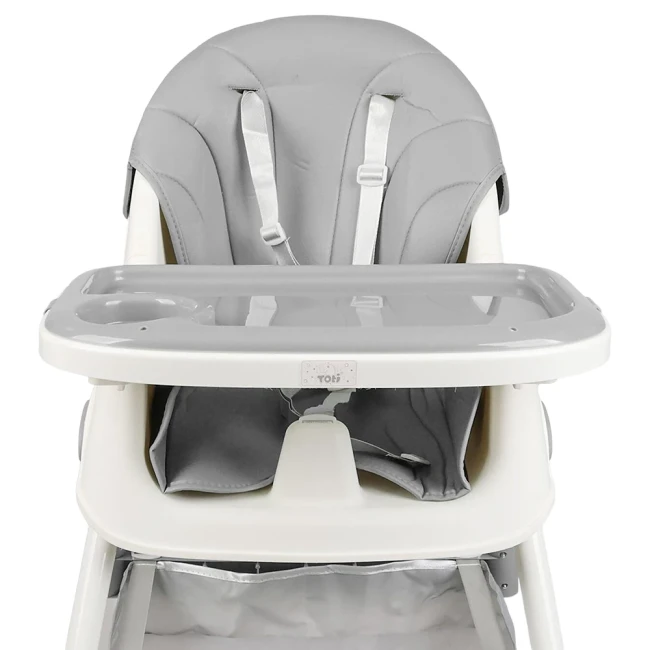Стульчик для кормления Toti TL-51609 2в1 (съемный столик, корзинка, чехол, 4 колеса)