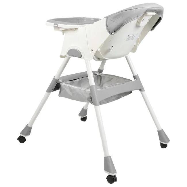 Стульчик для кормления Toti TL-51609 2в1 (съемный столик, корзинка, чехол, 4 колеса)