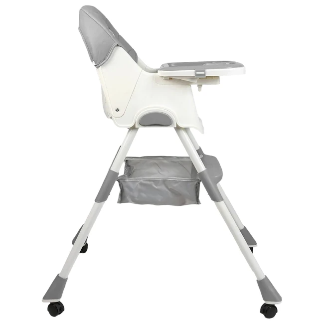 Стульчик для кормления Toti TL-51609 2в1 (съемный столик, корзинка, чехол, 4 колеса)