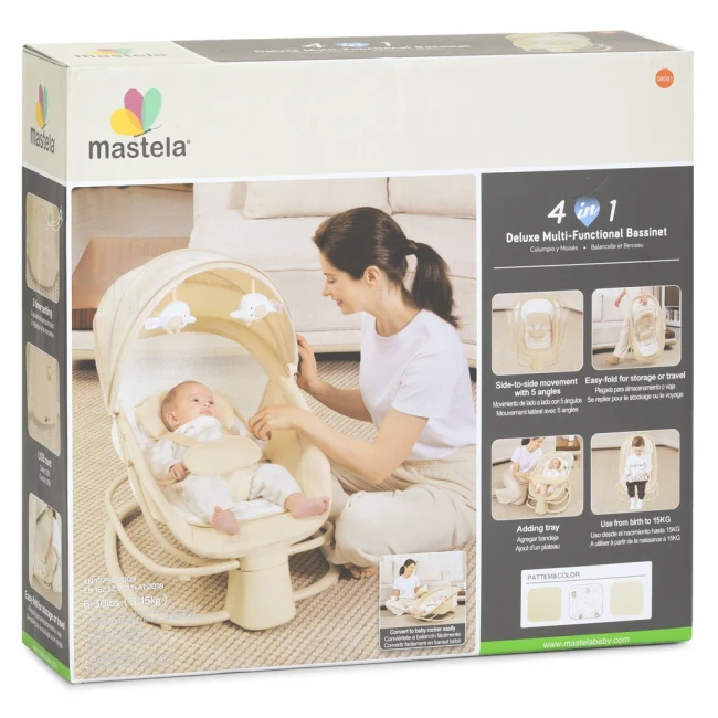 Укачивающий центр-шезлонг Mastela 8081 4 в 1
