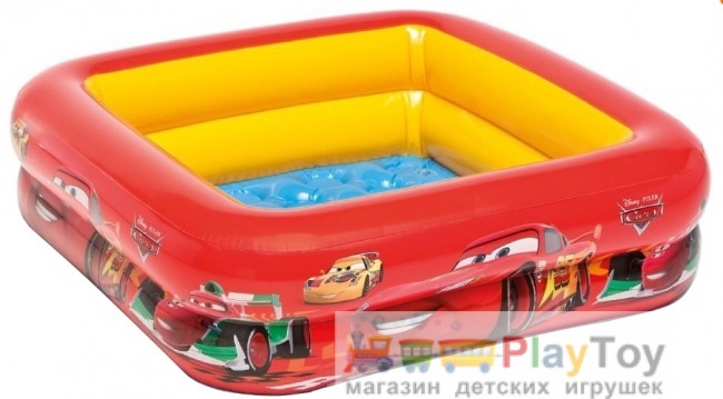 Детский надувной бассейн Intex (57101) Тачки с надувным дном на 57 литров,85 x 85 x 25 см Детский надувной бассейн Intex (57101) Тачки с надувным дном на 57 литров,85 x 85 x 25 см