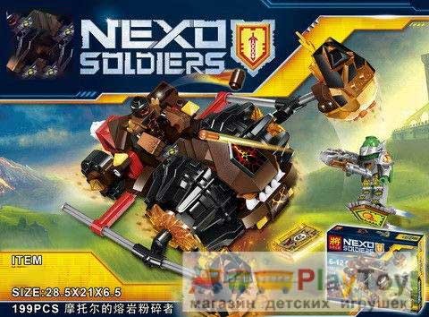 Конструктор Lele "Nexo Knights" (79237) Лавинный разрушитель Молтора 199 деталей