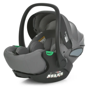 Автокресло бебикокон El Camino ME 1110 i-FIX+ Simply Gray для новорожденного