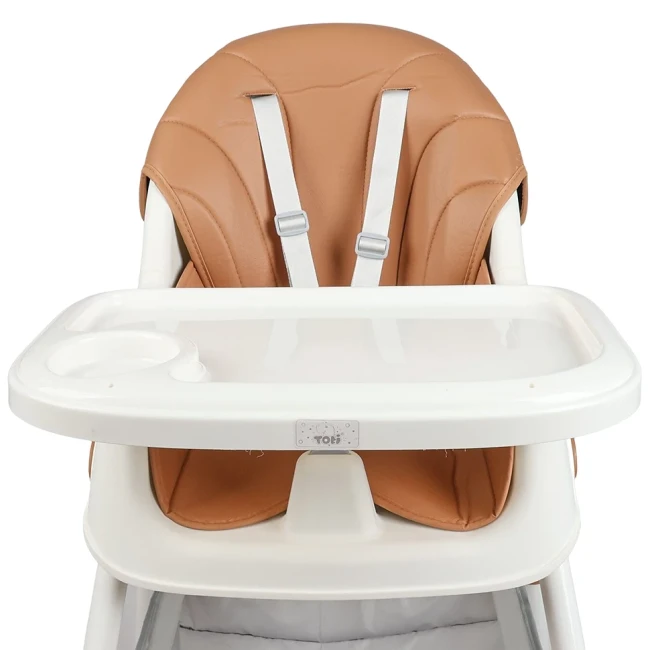 Стульчик для кормления Toti TL-80265 2в1 (съемный столик, корзинка, чехол, 4 колеса)
