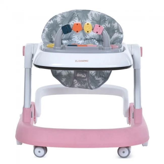 Ходунки для малыша El Camino ME 1163 Multiway Pink 2 в 1 (игровая панель, музыка, подсветка) Ходунки для малыша El Camino ME 1163 Multiway Pink 2 в 1 (игровая панель, музыка, подсветка)