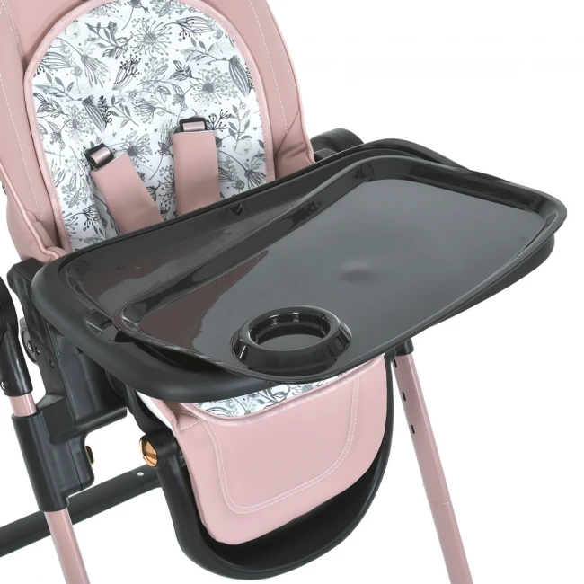 Стульчик для кормления El Camino ME 1037-B CRYSTAL Rose Gold (съемный столик, чехол, 4 колеса) Стульчик для кормления El Camino ME 1037-B CRYSTAL Rose Gold (съемный столик, чехол, 4 колеса)