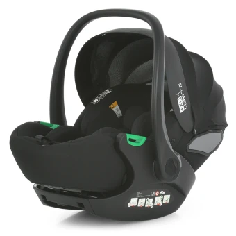 Автокресло бебикокон El Camino ME 1110 i-FIX+ Moon Black для новорожденного