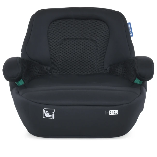 Автокресло-бустер El Camino ME 1112 i-GO Black, Isofix, i-SIZE R129, 22-36 кг