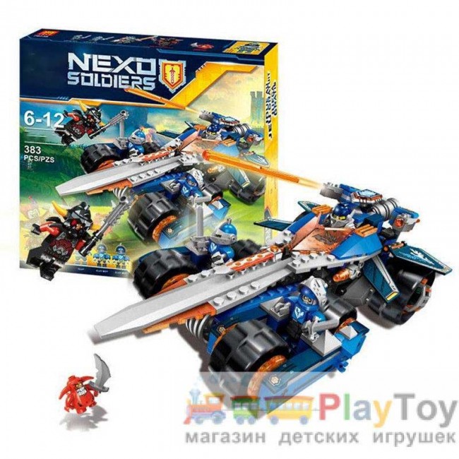 Конструктор Lele "Nexo Knights" (79239) Устрашающий разрушитель Клэя 383 детали