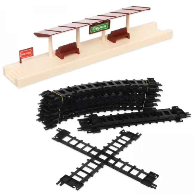 Железная дорога Голубой вагон 7015 (дым, 21 элемент, длина пути 580 см) Железная дорога Голубой вагон 7015 (дым, 21 элемент, длина пути 580 см)