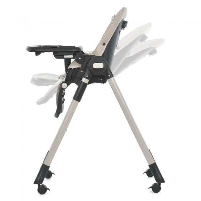 Стульчик для кормления El Camino ME 1037-B CRYSTAL Beige (съемный столик, чехол, 4 колеса) Стульчик для кормления El Camino ME 1037-B CRYSTAL Beige (съемный столик, чехол, 4 колеса)