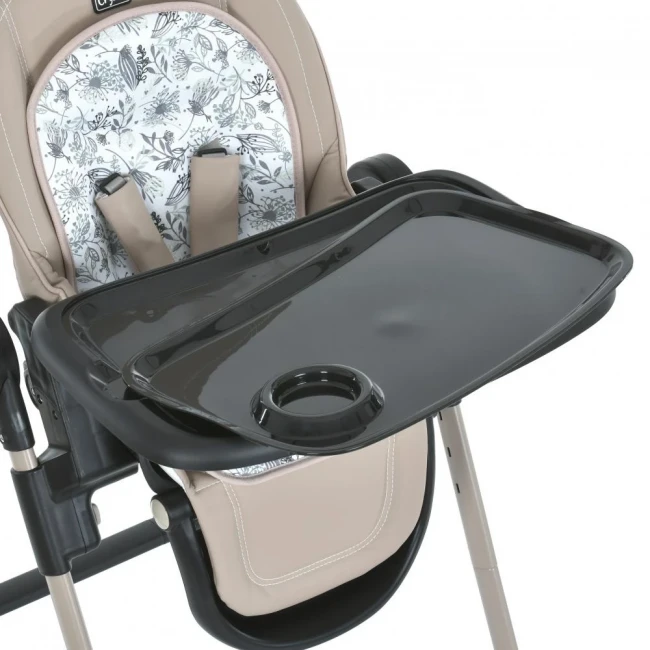 Стульчик для кормления El Camino ME 1037-B CRYSTAL Beige (съемный столик, чехол, 4 колеса) Стульчик для кормления El Camino ME 1037-B CRYSTAL Beige (съемный столик, чехол, 4 колеса)