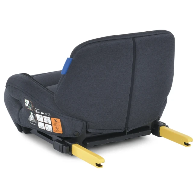 Автокресло-бустер El Camino ME 1112 i-GO Anthracite, Isofix, i-SIZE R129, 22-36 кг