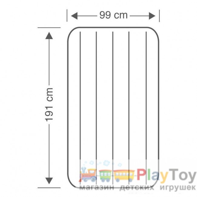 Надувной матрас Intex 64757 - 99х191х25 см Надувной матрас Intex 64757 - 99х191х25 см