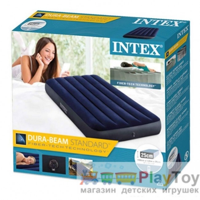 Надувной матрас Intex 64757 - 99х191х25 см Надувной матрас Intex 64757 - 99х191х25 см