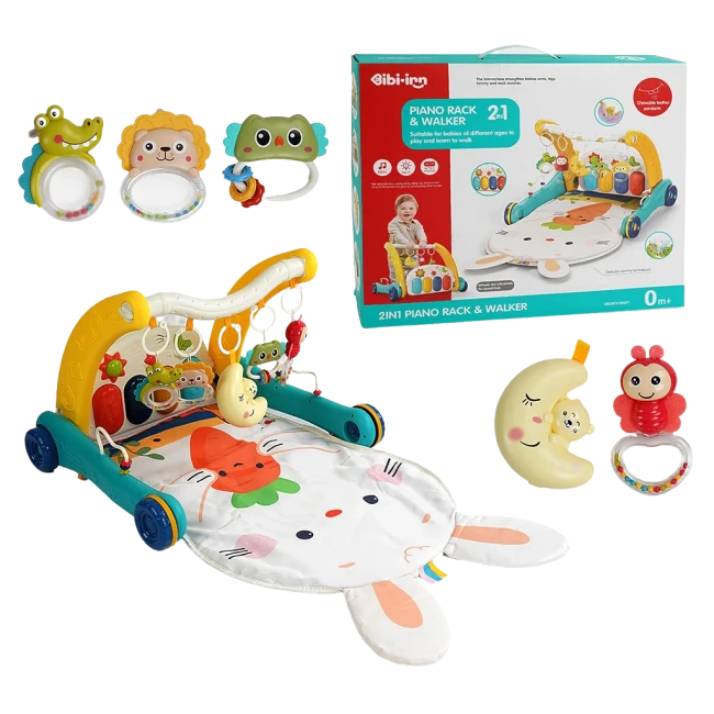 Ходунки-каталка коврик Rack & Walker 6015 2 в 1 (проектор звездного неба, звук, подсветка, пианино, ночник, 4 погремушки, пальчиковые игры) Ходунки-каталка коврик Rack & Walker 6015 2 в 1 (проектор звездного неба, звук, подсветка, пианино, ночник, 4 погремушки, пальчиковые игры)