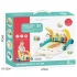 Ходунки-каталка коврик Rack & Walker 6015 2 в 1 (проектор звездного неба, звук, подсветка, пианино, ночник, 4 погремушки, пальчиковые игры)
