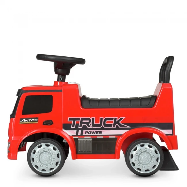 Каталка-толокар машинка 656-3 Mercedes Truck, красный Каталка-толокар машинка 656-3 Mercedes Truck, красный