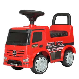 Каталка-толокар машинка 656-3 Mercedes Truck, красный