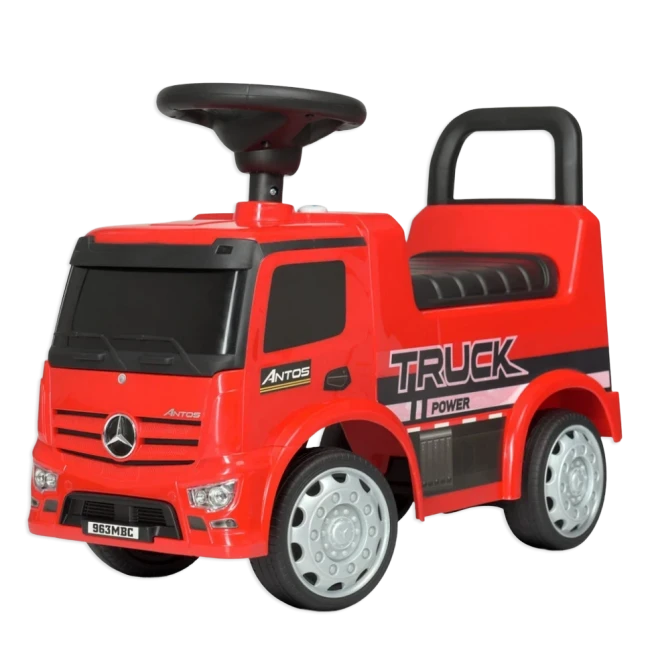 Каталка-толокар машинка 656-3 Mercedes Truck, красный