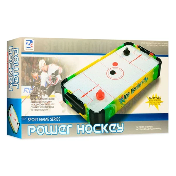 Настільний аерохокей Power Hockey 3003B (68x36,5x9,5 см, дерев'яний, на батарейках)