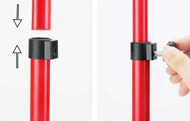 Баскетбольное кольцо B 11-40 MHE 20 (на стойке 110-208 см, щит, сетка, мяч, насос)