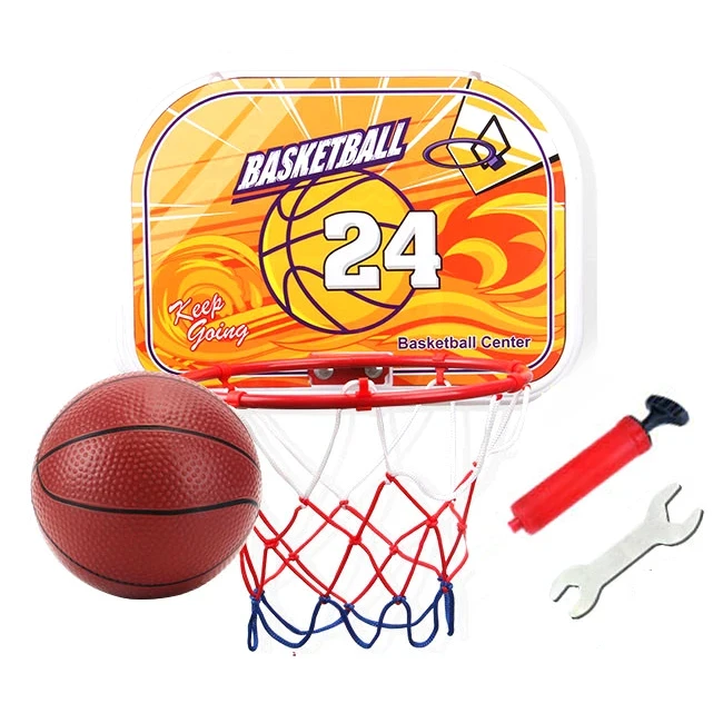 Баскетбольное кольцо B 11-40 MHE 20 (на стойке 110-208 см, щит, сетка, мяч, насос)