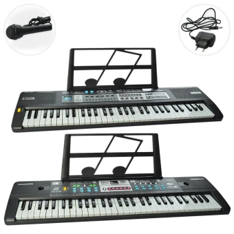 Детский синтезатор MQ6180-82 (61 клавиша, микрофон, запись, от сети)