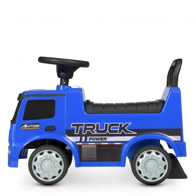 Каталка-толокар машинка 656-4 Mercedes Truck, синий Каталка-толокар машинка 656-4 Mercedes Truck, синий