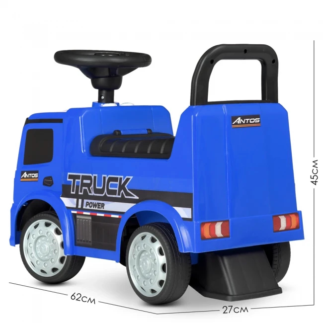 Каталка-толокар машинка 656-4 Mercedes Truck, синий Каталка-толокар машинка 656-4 Mercedes Truck, синий