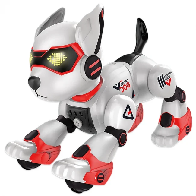 Робот-собака Робопёс K101 на радиоуправлении (25 см, аккумулятор, свет, звук) Робот-собака Робопёс K101 на радиоуправлении (25 см, аккумулятор, свет, звук)