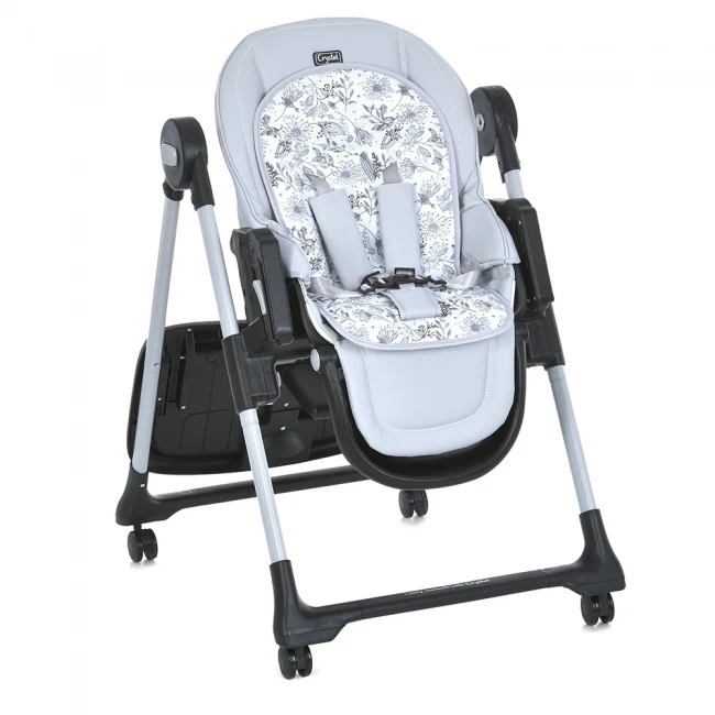 Стульчик для кормления El Camino ME 1037-B CRYSTAL Gray (съемный столик, чехол, 4 колеса) Стульчик для кормления El Camino ME 1037-B CRYSTAL Gray (съемный столик, чехол, 4 колеса)