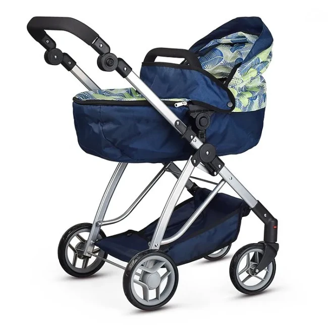 Коляска для кукол Melogo 9643 (классическая, трансформер, корзинка)