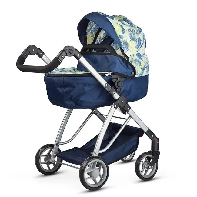 Коляска для кукол Melogo 9643 (классическая, трансформер, корзинка)