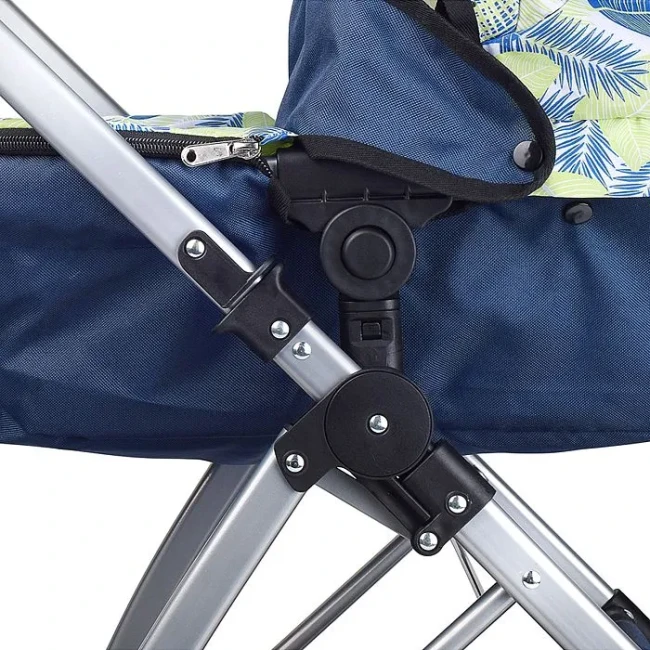 Коляска для кукол Melogo 9643 (классическая, трансформер, корзинка)