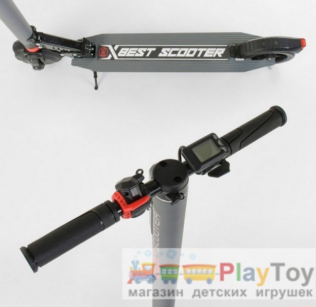Двухколесный электросамокат Best Scooter (83325) Серый Двухколесный электросамокат Best Scooter (83325) Серый