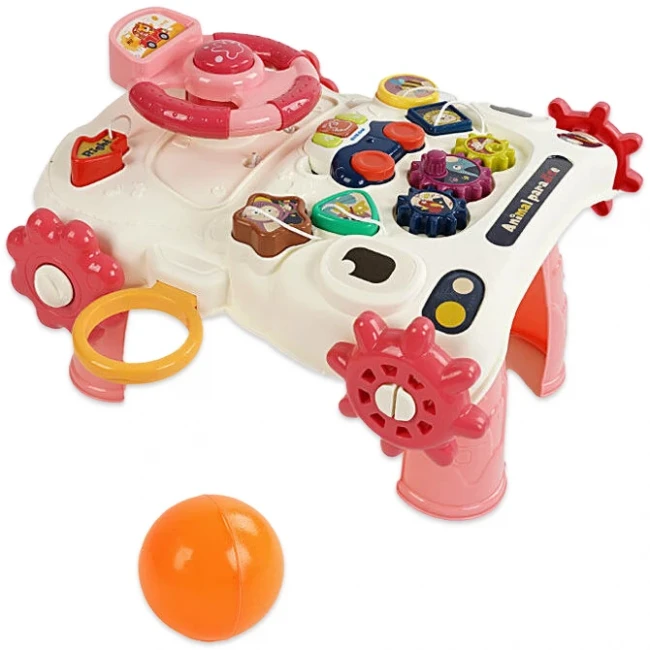 Ходунки-каталка Activity Walker 6044 3 в 1 (игровой столик, музыкальная машинка, звук, подсветка, руль, шестерни, сортер) Ходунки-каталка Activity Walker 6044 3 в 1 (игровой столик, музыкальная машинка, звук, подсветка, руль, шестерни, сортер)