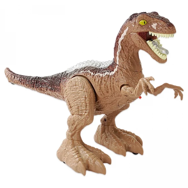 Робот динозавр Тираннозавр NY 057 A1 на радиоуправлении (38 см, аккумулятор, свет, звук, парогенератор)