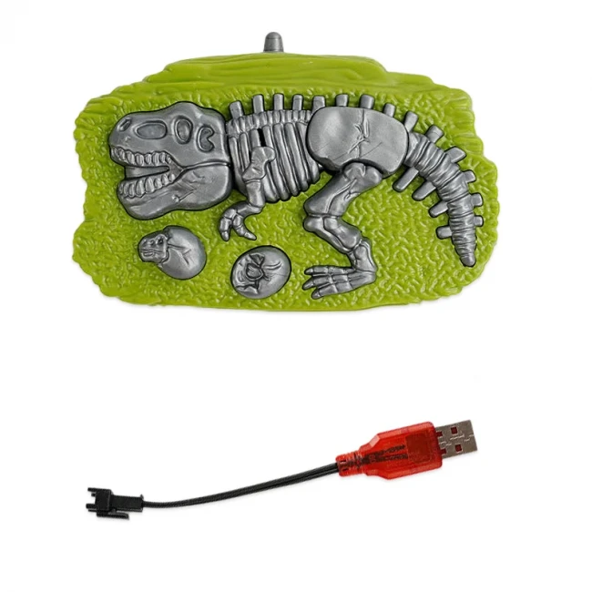 Робот динозавр Тираннозавр NY 057 A1 на радиоуправлении (38 см, аккумулятор, свет, звук, парогенератор)
