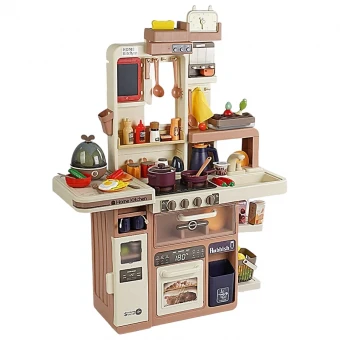 Детская кухня TK Group TK-20819 (высота 69 см, свет, звук, вода, парогенератор, яйцеварка)