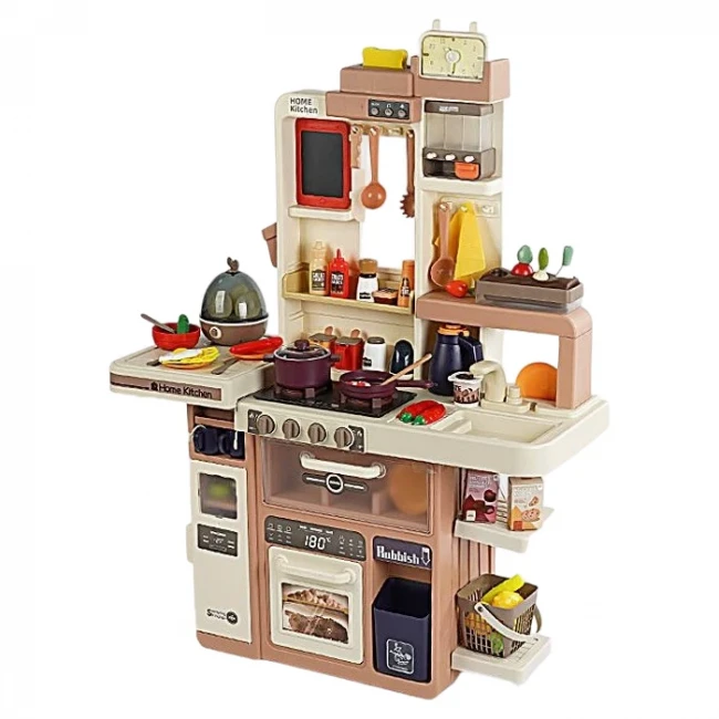 Детская кухня TK Group TK-20819 (высота 69 см, свет, звук, вода, парогенератор, яйцеварка)