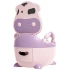 Детский портативный горшок Baby Comfort 8947 Коровка (складной, накладка, ёршик)