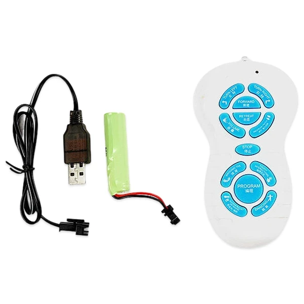 Робот динозавр Дракон 1825-12 на радиоуправлении (55 см, аккумулятор, свет, звук) Робот динозавр Дракон 1825-12 на радиоуправлении (55 см, аккумулятор, свет, звук)