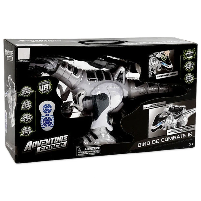 Робот динозавр Дракон 1825-12 на радиоуправлении (55 см, аккумулятор, свет, звук) Робот динозавр Дракон 1825-12 на радиоуправлении (55 см, аккумулятор, свет, звук)